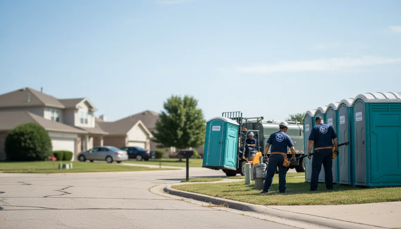 Porta Potty Rental in Julian, NC near me